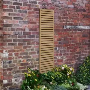 image of Forest 6a x 1a Pressure Treated Slatted Trellis Panel (1.8m x 0.3m)