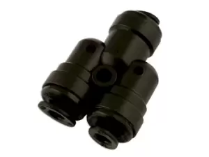 Image of Push-Fit 2 Way Divider 4 x 4mm Pk 5 Connect 31055