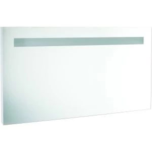 image of Wickes Rectangular Bathroom Mirror with Light - 1200mm