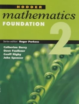 Image of Hodder Mathematics. Foundation 2 by Roger Porkess Paperback