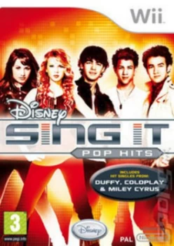 Image of Disney Sing It Pop Hits Nintendo Wii Game