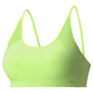 image of Puma Seamless Bra - Green