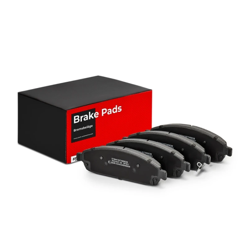 Image of STARK SKBP-0010361 Brake pad set Front Axle, with acoustic wear warning Brake Pad Set,disc brake (402)