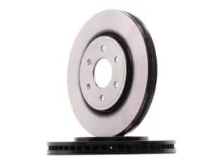 Image of TRW Brake disc DF6416 Brake rotor,Brake discs NISSAN,NP300 Navara Pickup (D40),Pathfinder III (R51),NP300 Navara Pritsche / Fahrgestell (D40)