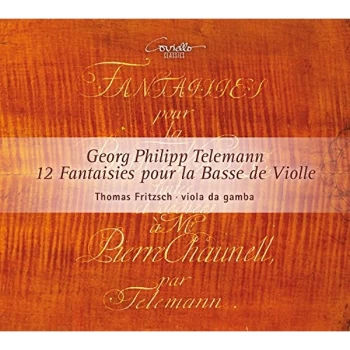 image of Thomas Fritzsch - Georg Philipp Telemann: 12 Fantaisies Pour La Basse De Violle CD