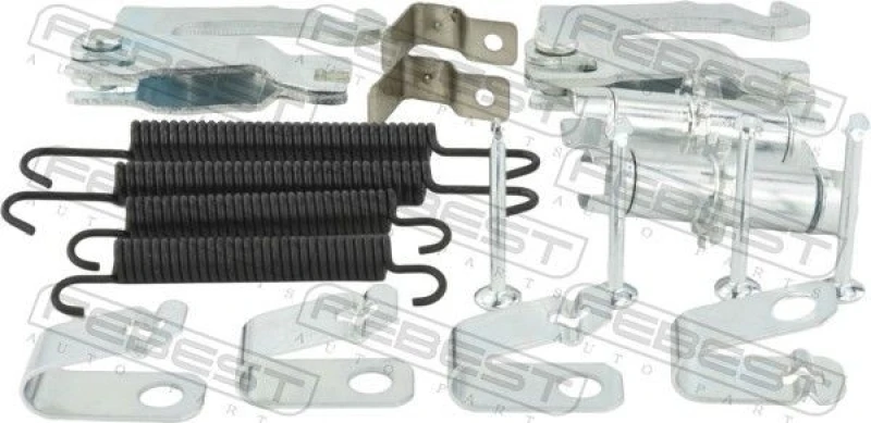 Image of Brake shoe fitting kit FEBEST 1204-H1R-KIT