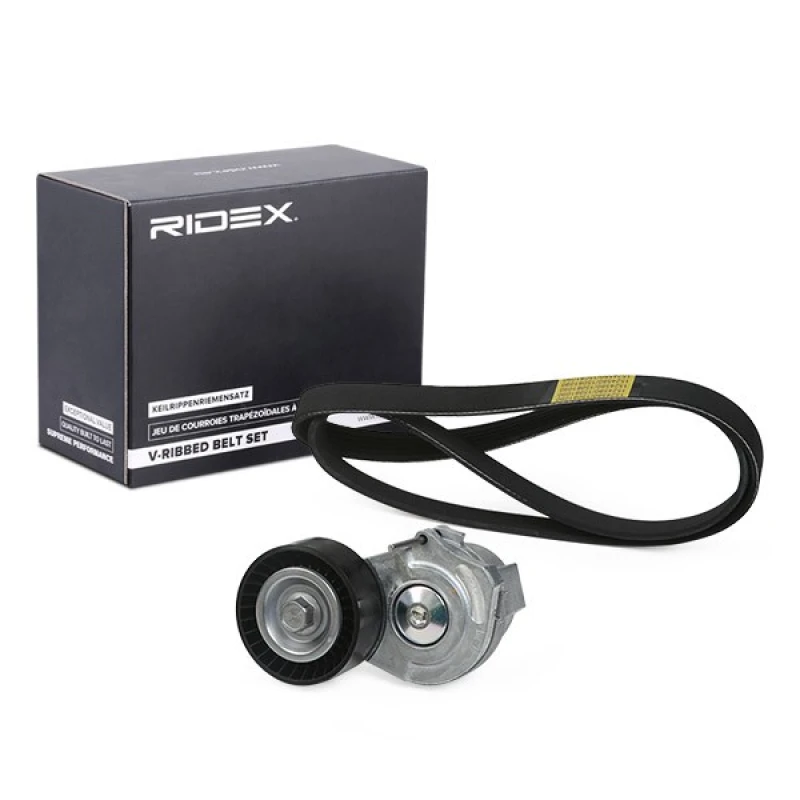 Image of RIDEX 542R0467 V-ribbed belt set V-Ribbed Belt Set (542)