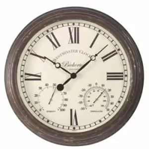Image of Smart Garden Inside Out Bickerton 15" Clock & Thermometer