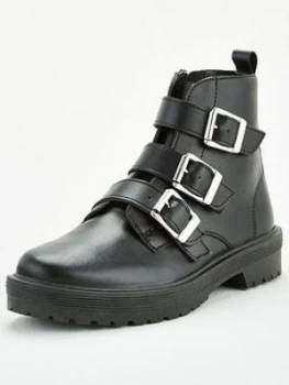 Image of OFFICE Aphid Ankle Boots - Black, Size 3, Women