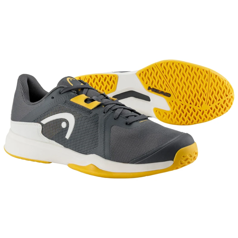 Image of Head Sprint Team 3.5 Mens Tennis / Padel Shoes Dark Grey Banan male 7 (41)