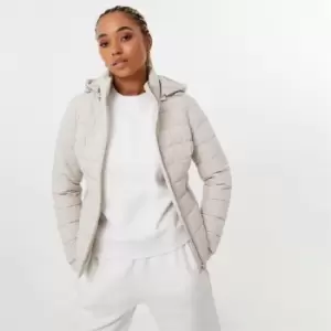 Image of Jack Wills Luna Hooded Puffer Jacket - Cream