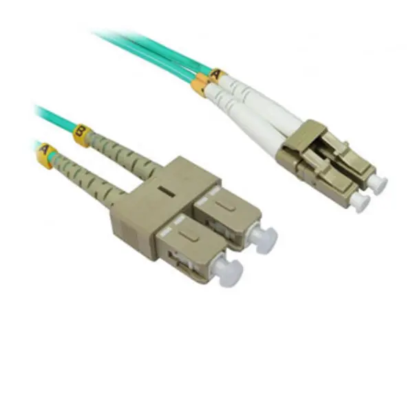 Image of Cables Direct CDL 2m OM4 Fibre Optic Cable LC-SC FB4M-LCSC-020D