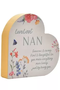 Image of The Cottage Garden Loveliest Nan 3D Heart