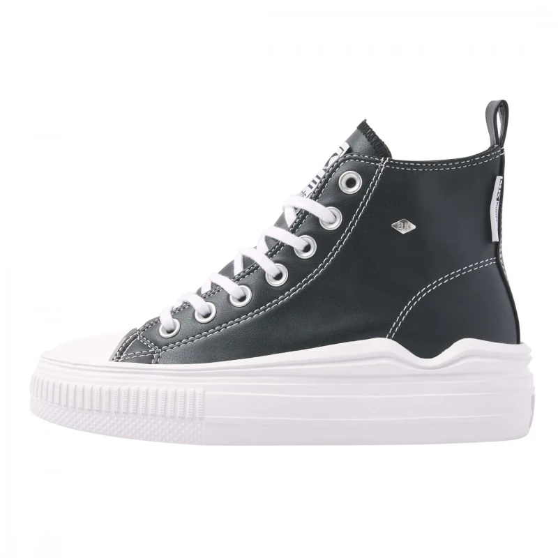 Image of british knights Womens Trainers British Knights Kaya Flow Mid Noir Female 37 B51-3735-01