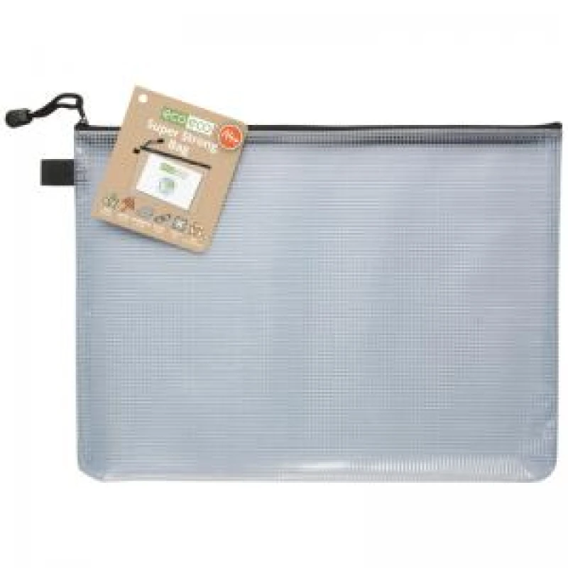 Image of Eco Eco 95% Recycled Super Strong Bag A4+ Clear eco039-S
