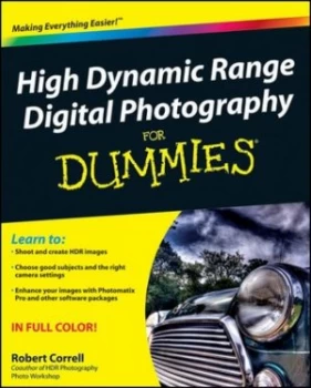 Image of High Dynamic Range Digital Photography for Dummies by Robert Correll Paperback
