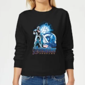 image of Avengers: Endgame Ant Man Suit Womens Sweatshirt - Black