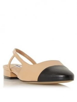 image of Dune London Corallina Flat Shoe - Camel