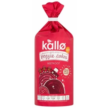 image of Beetroot Veggie Cakes - 122g - 702115 - Kallo