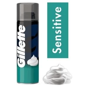 Image of Gillette Standard Shave Foam Sensitive 200ml