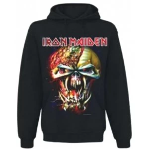 Image of Iron Maiden Final Frontier Big Head Mens Hoodie: Large