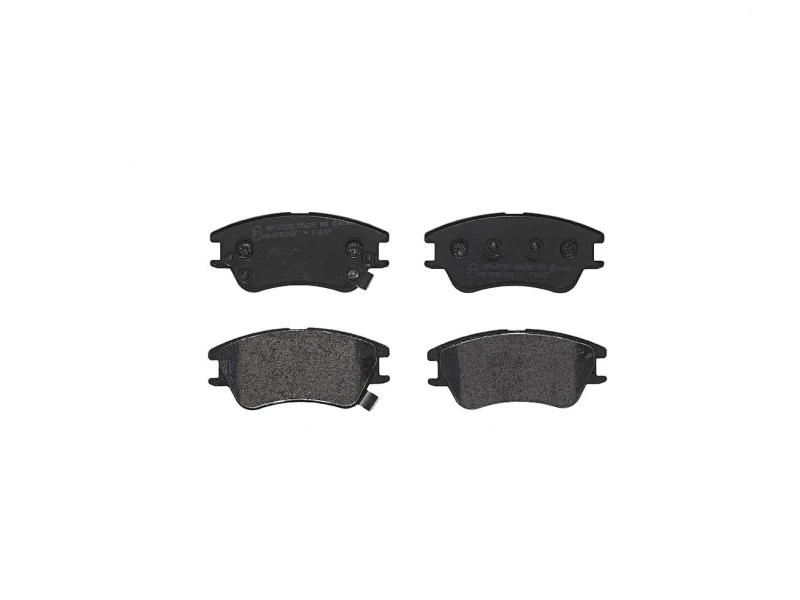 Image of BREMBO Brake pad set BREMBO P 30 027