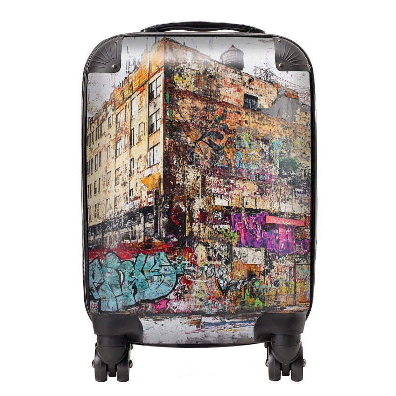 Image of Designer Luggage Jasper Reed: 00024 Suitcase Size: Large Multicolor Unisex Large