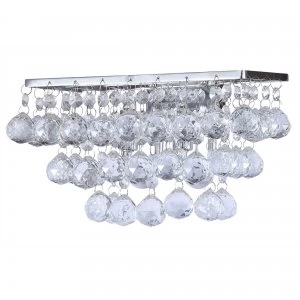 image of Litecraft Universe K9 Crystal Wall Light