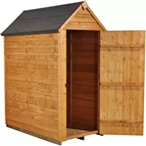 Image of Forest Garden 5 x 3ft Apex Overlap Dip Treated Windowless Shed
