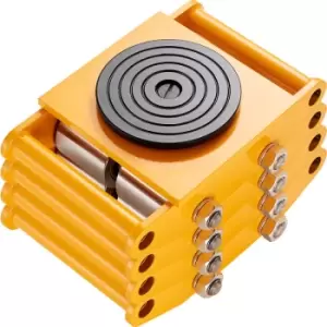 Image of 4PCS Machinery Skate Dolly Mover Skate 26455LBS/12T 4 Carbon Steel Wheels - Vevor