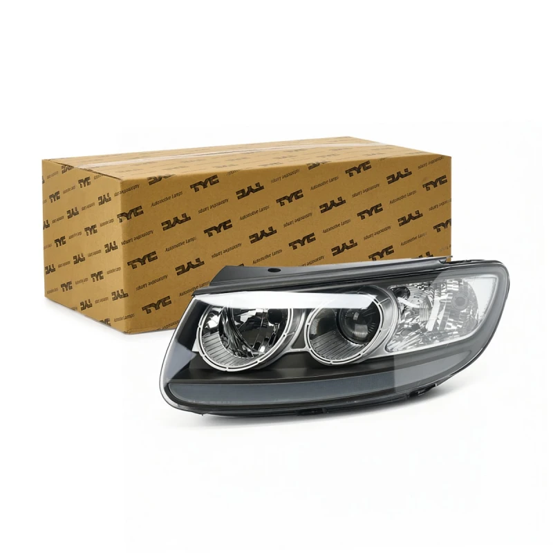 Image of TYC 20-11662-15-2 Headlights H1, without electric motor, Left Headlight (259)