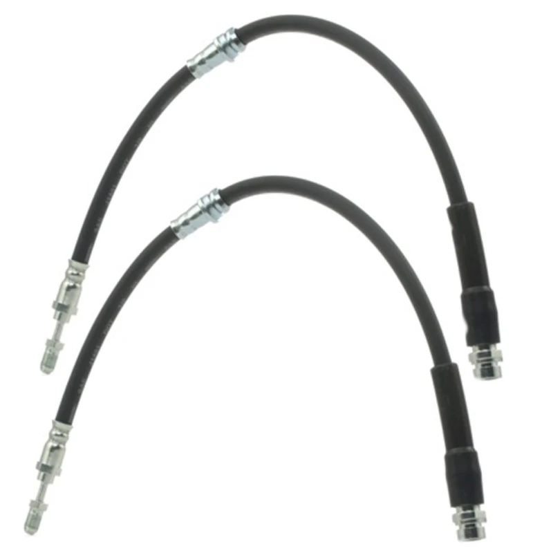 Image of RIDEX 83B0992 Brake Hose Front Axle Rubber with fabric lining Brake Hose (83)
