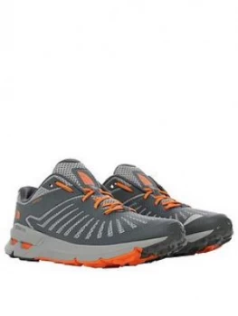 Image of The North Face Ampezzo Trainers - Grey/Yellow , Grey/Yellow, Size 10, Men