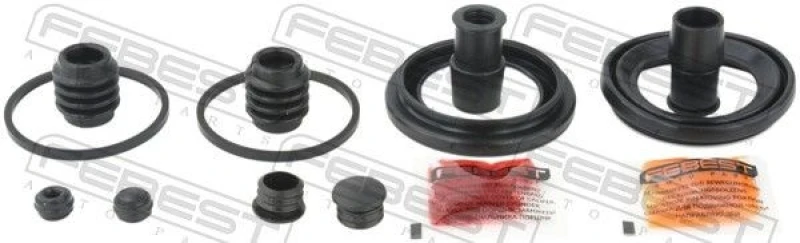 Image of FEBEST 0275-HV36F Brake Caliper Repair Kit Front Axle Repair Kit,brake caliper (405)