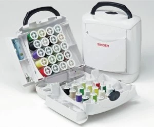 Image of Singer Handy Sewing Chest with Accessories