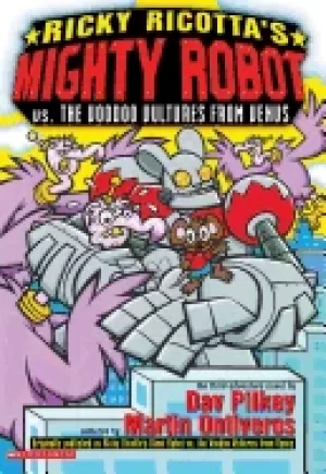 Image of ricky ricottas mighty robot vs the voodoo vultures from venus