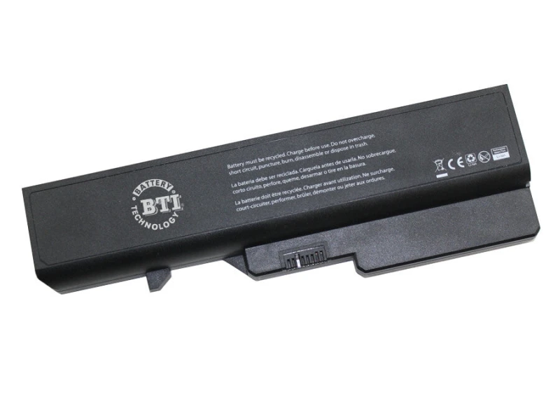 Image of BTI BTI L09S6Y02 compatible 48Wh 6-cell battery for Lenovo G460 G560 V360 Z460 Z560 L09S6Y02-BTI