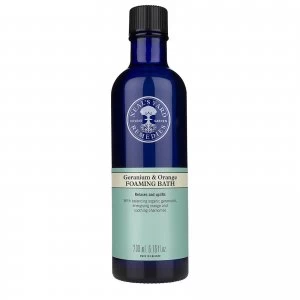 image of Neal's Yard Remedies Geranium & Orange Foaming Bath 200ml