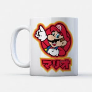 image of Nintendo Super Mario Mario Kanji Mug