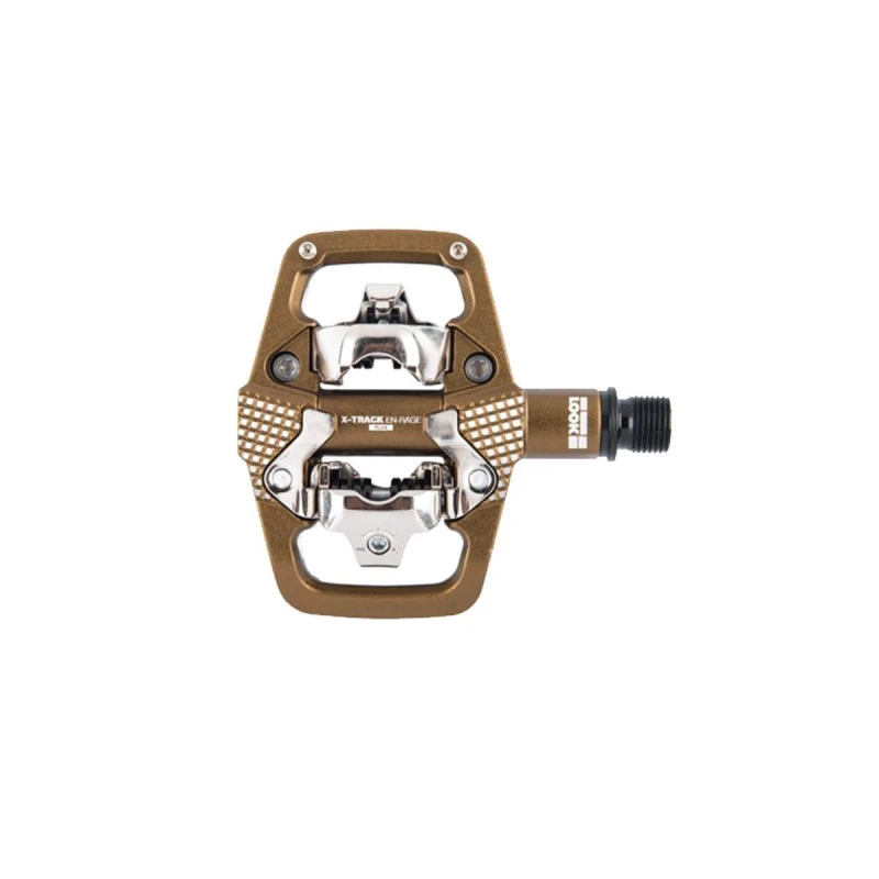 Image of Look LOOK X-Track En-Rage Plus MTB Pedals Bronze unisex NO SIZE