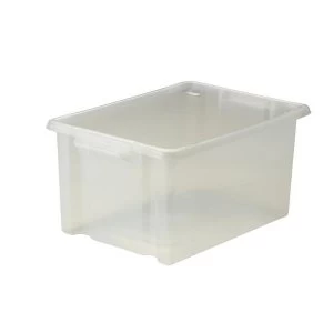 Strata 32 Litre Maxi Storemaster Storage Box Clear