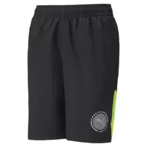 Puma Junior Active Woven Shorts - Black