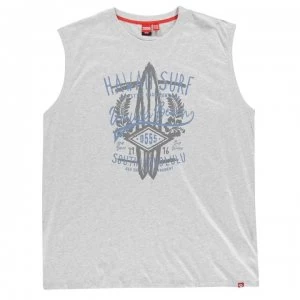 image of D555 Aloha Sleeveless T Shirt Mens - Off White Ma