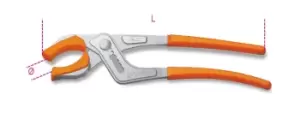 image of Beta Tools 392C Adjustable Drain Tap Pliers Ø: 25-65mm. L: 260mm 003920100