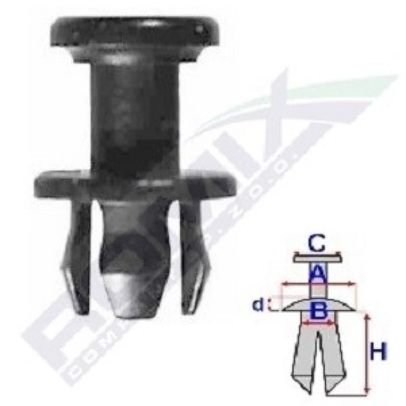 Image of ROMIX Trim clip ROMIX A17489