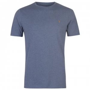 Image of Farah Vintage Farah Denny Marl T Shirt - Dark Denim 421