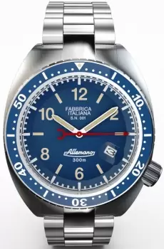 Image of Allemano Watch 1973 Diver Shark Dark Blue