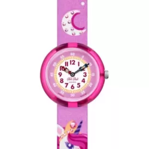 image of Childrens Flik Flak Dreaming Unicorn Watch