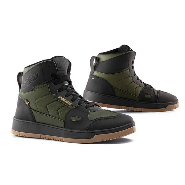 Image of Falco Harlem Shoes Black Green Size 43