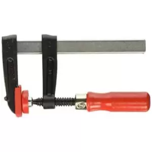 image of Bessey TGRC10 Malleable Cast Iron Screw Clamp tgrc 100/50 Wood Handle, BE107500